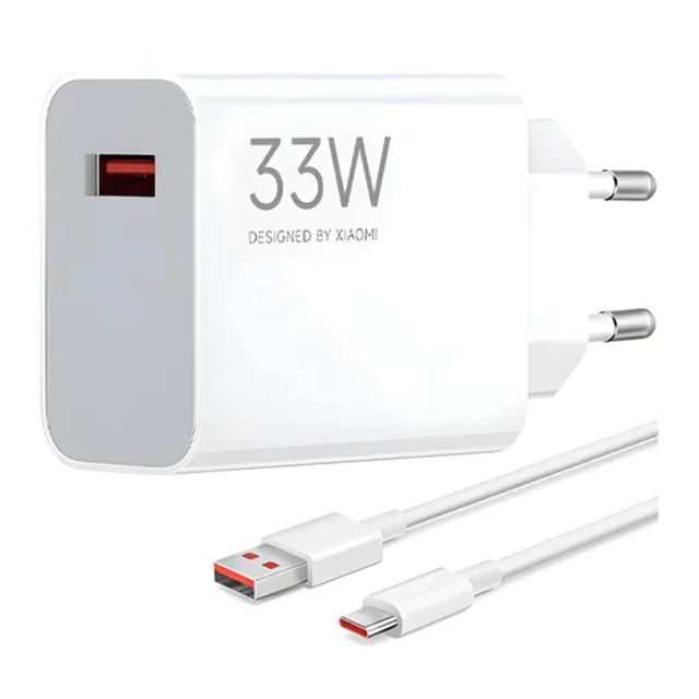 CARGADOR XIAOMI 33W CON CABLE